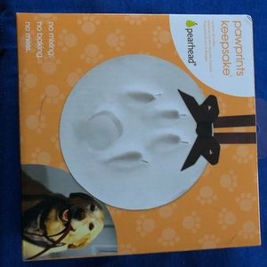 Paw print keepsake